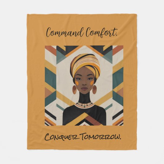 コマンド心地よい毛布 フリースブランケット (正面)