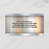 コマーシャルトラック配送ロゴ 名刺 (裏面)