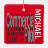 コマーシャルパイロットエクストラナレカスタムー セラミックオーナメント (裏面)