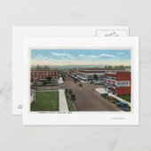 コマースアベニューの空中表示 ポストカード (正面/裏面)