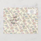 コマ回し ポストカード (裏面)