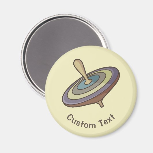 コマ回し マグネット (正面/裏面)