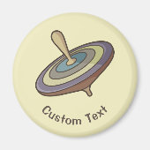 コマ回し マグネット (正面)