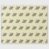 コマ回し ラッピングペーパー (フラット)