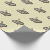 コマ回し ラッピングペーパー (角)