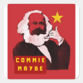 コミは同志が呼び出している可能性がある スクエアシール (正面)