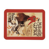 コミオ・モトサイクルズ女性とゲーゼのプロモポスター マグネット (横)