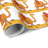 コミカルなラクダデザイン ラッピングペーパー (ロールコーナー)