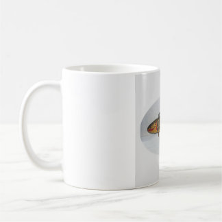 コミカルな魚のデザインカップ コーヒーマグカップ
