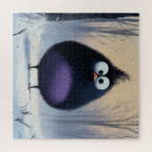 コミカル冬の鳥パズル ジグソーパズル (横)