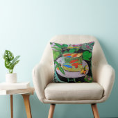 コミカル金ゴールド魚装飾用クッション クッション (椅子)