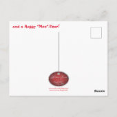 コミカルLonghornステアポストカード ポストカード (裏面)