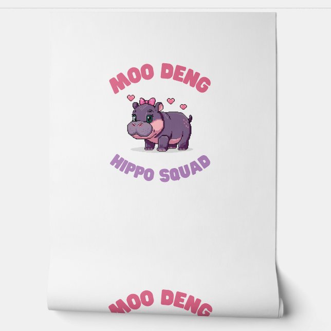 コミカルMOO DENG HIPPO SQUAD カビゴン革命ズーク 壁紙 (ほどく)