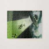 コミカルUFO牛の誘拐パズル ジグソーパズル (横)