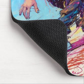 コミクールカル抽象芸術のスケートボードマウスパッド マウスパッド (コーナー)