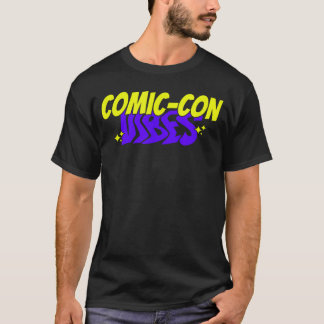 コミコン+ビブス 100+ギーク 0+眠い+オタク+コスプレ Tシャツ