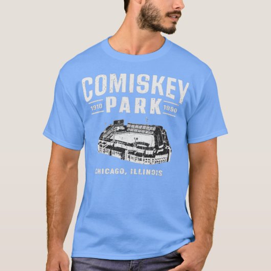 コミスキー・パーク Tシャツ - シカゴ レトロ野球 (正面)