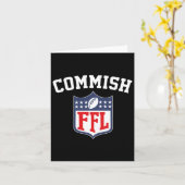 コミッおもしろいクファンタジーサッカーリーグFfl Comm カード (黄色い花)