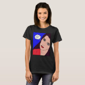 コミックガール #14 Tシャツ (正面フル)