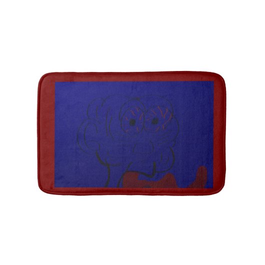 コミックキャラクター バスマット (正面)