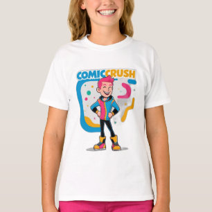 'コミッククラッシュ' Tシャツ