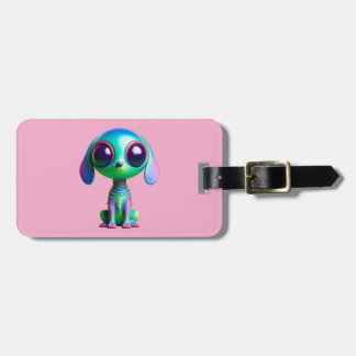 コミッククリッター宇宙エイリアン子犬ラゲッジタグ ラゲッジタグ