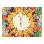 コミックスタイル ポップアート爆発 (6) テーブルクロス (正面(横))