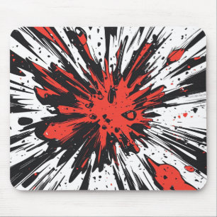 コミックスタイル ポップアート爆発 (7) マウスパッド