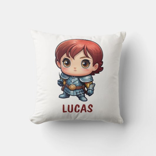 コミックナイトヒーロー キッズスロー枕 クッション (正面)