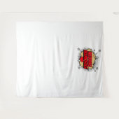 コミックバブルウェディングメモリーズ写真背景 タペストリー (正面(横))