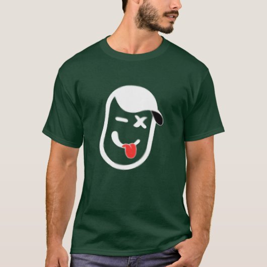 コミックフェイスへジョークマン フレンズ Tシャツ (正面)
