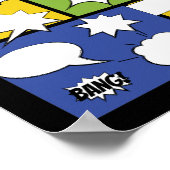 コミックブック ゲストブック ポスター - 50のサイン (角)