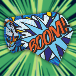 コミックブック ポップアート BOOM スーパーヒーロー ネクタイ
