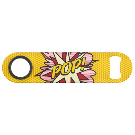 コミックブック ポップアート POP KA-POW スピード栓抜き (正面(横))