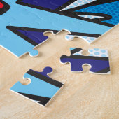 コミックブック ポップアート WHAM ジグソーパズル (側面)