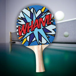 コミックブック ポップアート WHAM! 卓球ラケット