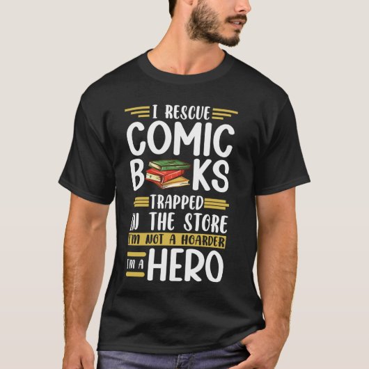 コミックブック Tシャツ (正面)