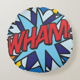 コミックブック WHAM! ラウンドクッション枕 ラウンドクッション
