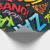 コミックポップアートサウンド ラッピングペーパー (角)