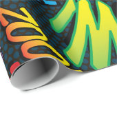 コミックポップアートサウンド ラッピングペーパー (ロールコーナー)