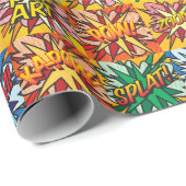 コミックポップアート ラッピングペーパー (ロールコーナー)