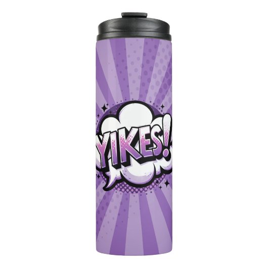 コミックポップアートYIKES! タンブラー (正面)