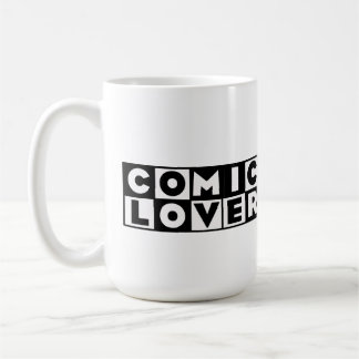 コミックラバー ボールドデザイン コーヒーマグカップ