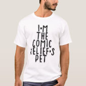 コミックリリーフのペットです Tシャツ (正面)