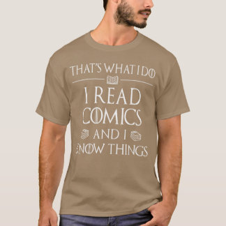 コミック本読者ギフト コミックを読んでるの私だけじゃない Tシャツ