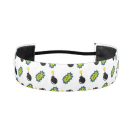 コミック面白スーパーヒーローブームボムスマートヘア アスレチックヘッドバンド