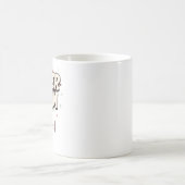 コミック風のスーパーマママグカップ コーヒーマグカップ (中央)