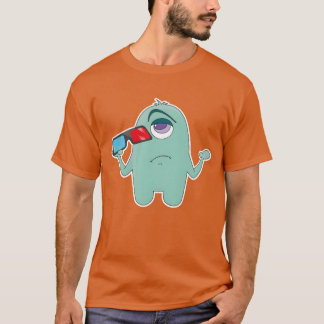 コミック3Dメガネ Zyklop 映画 コミック ギフト ギャル Tシャツ