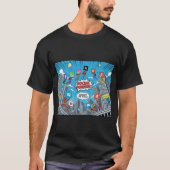 コミック ソーシャルメディア Tシャツ (正面)