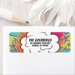 コミック・ブック・バーまたはバット・ミッツヴァ・アドレス ラベル